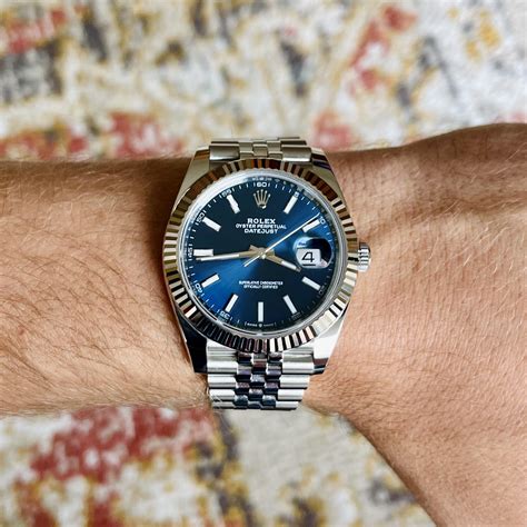 41mm rolex on wrist|2022 rolex datejust 41mm.